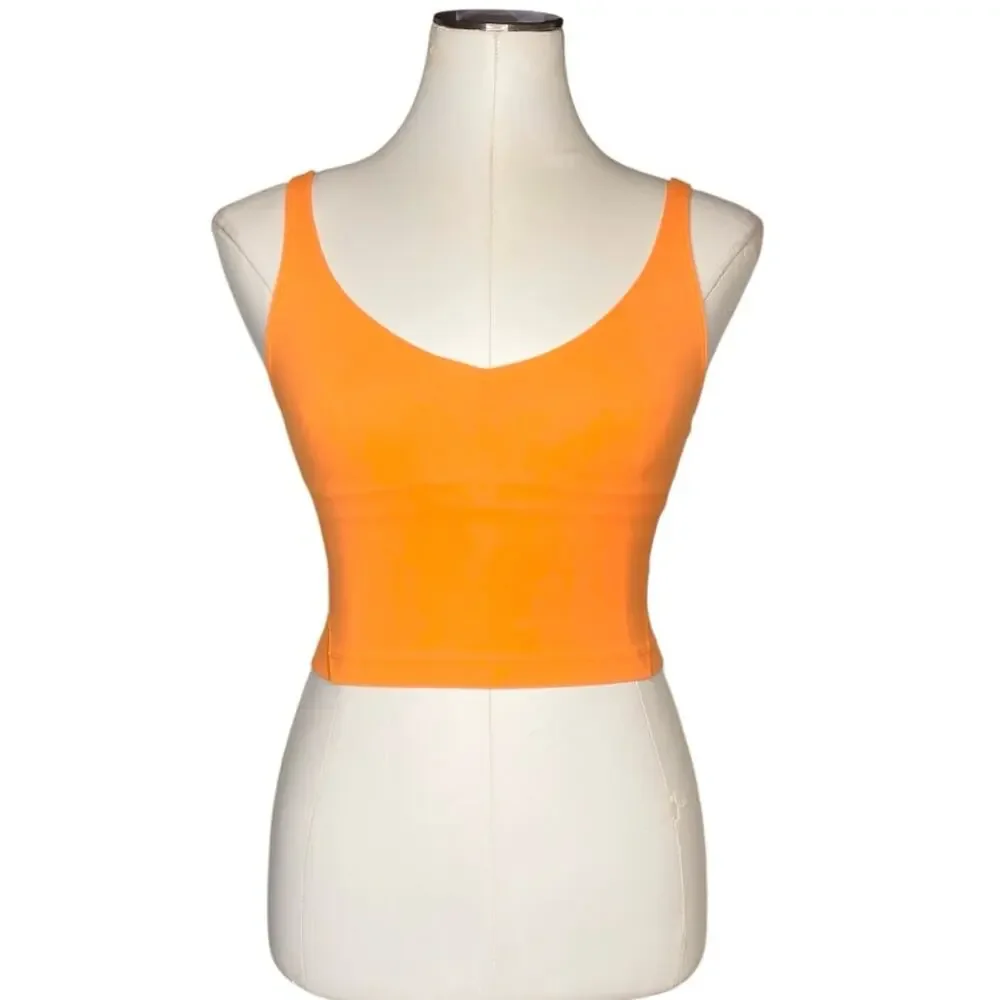 Lululemon Align Tank Top in Orange Soda size 4